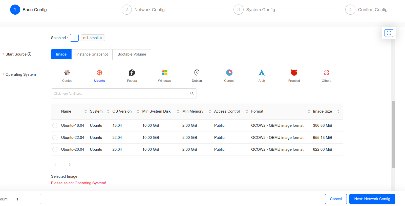 How to Create a Virtual machine on marvlbyte using the dashboard console